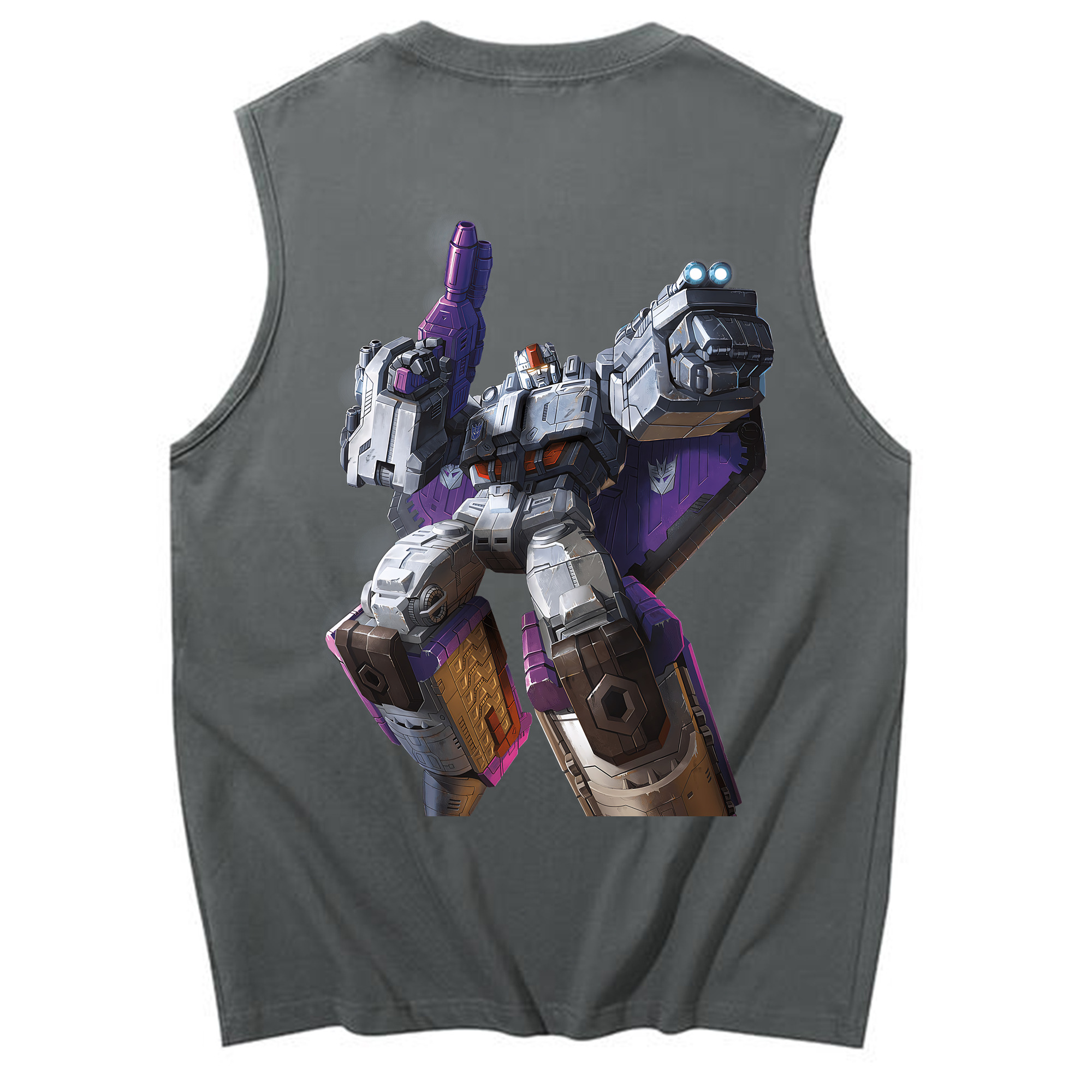 （画像用） Transformers トランスフォーマー コットン100％タンクトップ（背面プリント）